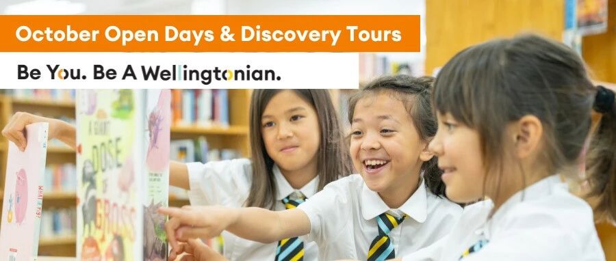 October Open Days & Discovery Tours - Be A Wellingtonian!